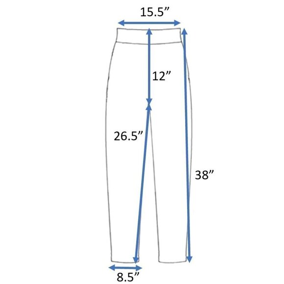 Basic Editions Tan Heavy Cotton Pull On Pants - XL - Picture 6 of 6